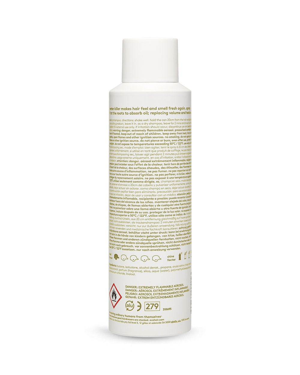 evo Water Killer Dry Shampoo 200ml