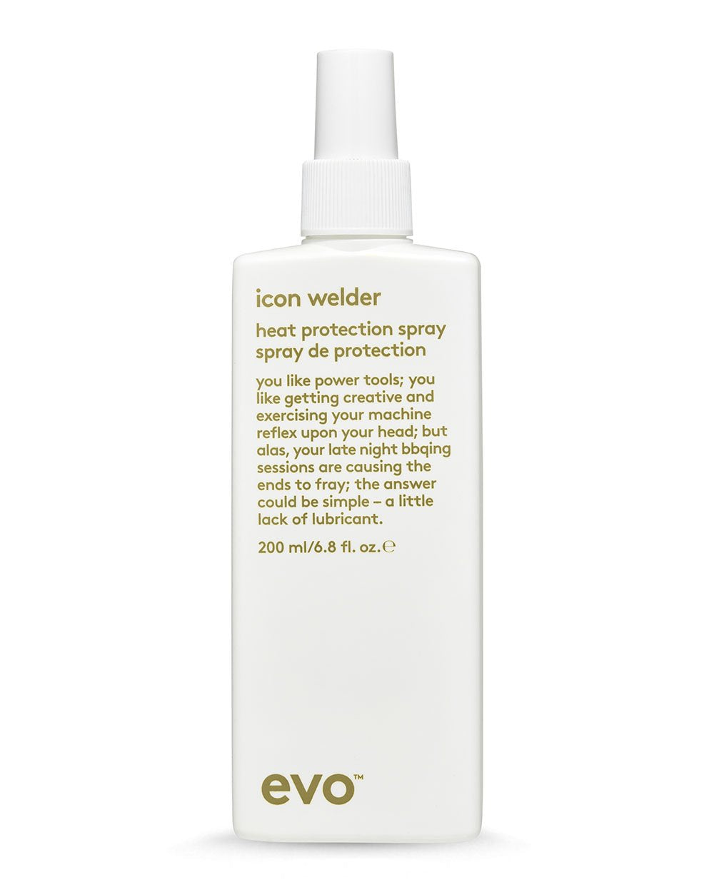 evo icon welder heat protection spray 200ml