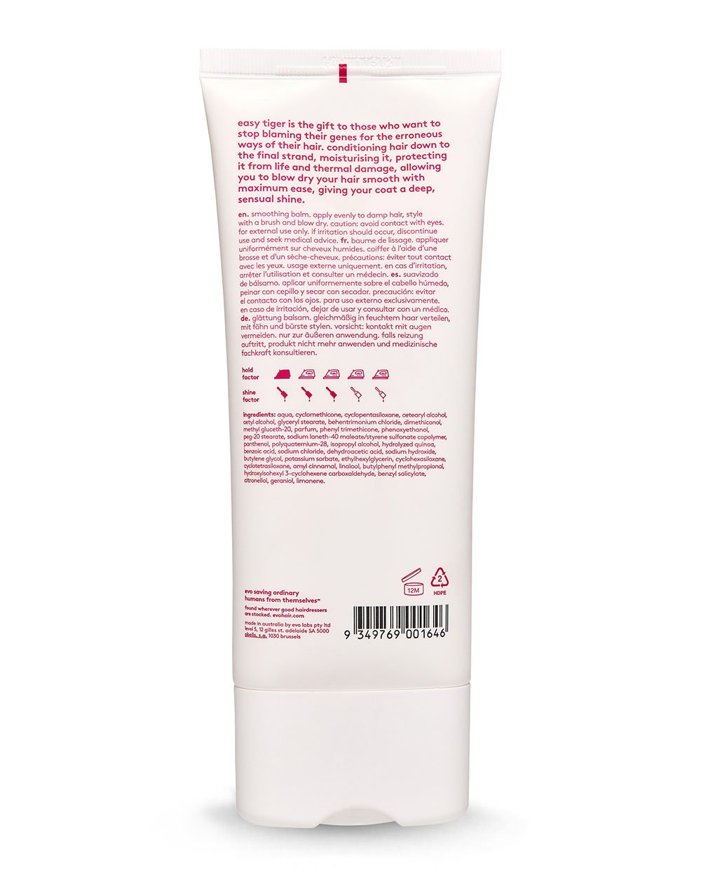 evo Easy Tiger Smoothing Balm 200ml - GF
