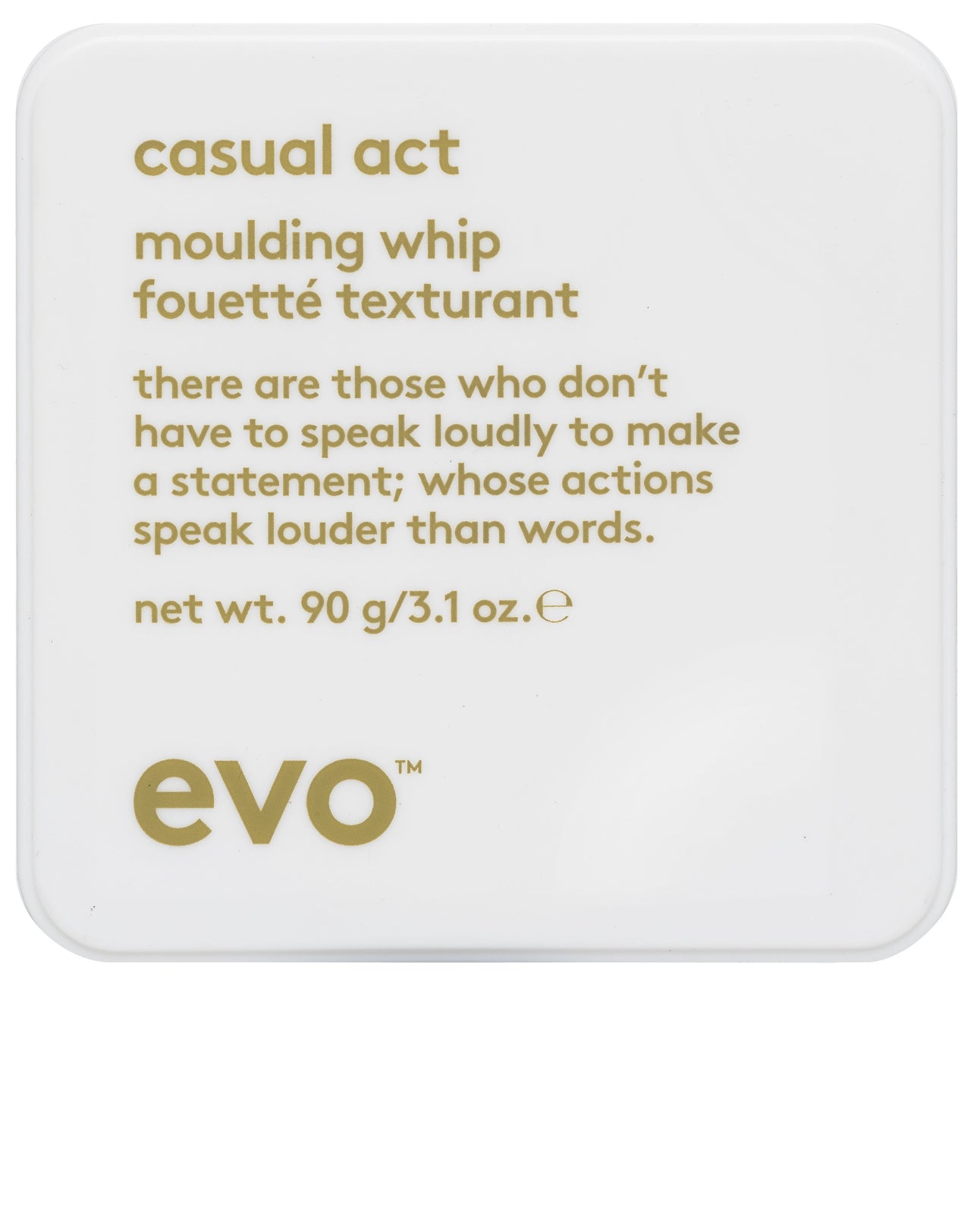 evo Casual Act Moulding Whip 90g - New